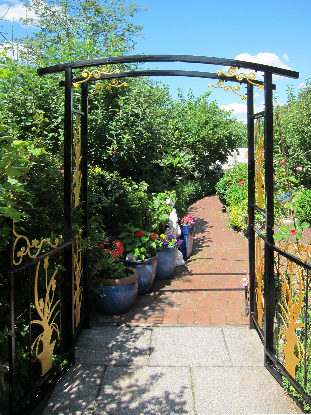 Tor zum hinteren Garten Tor zum hinteren Garten